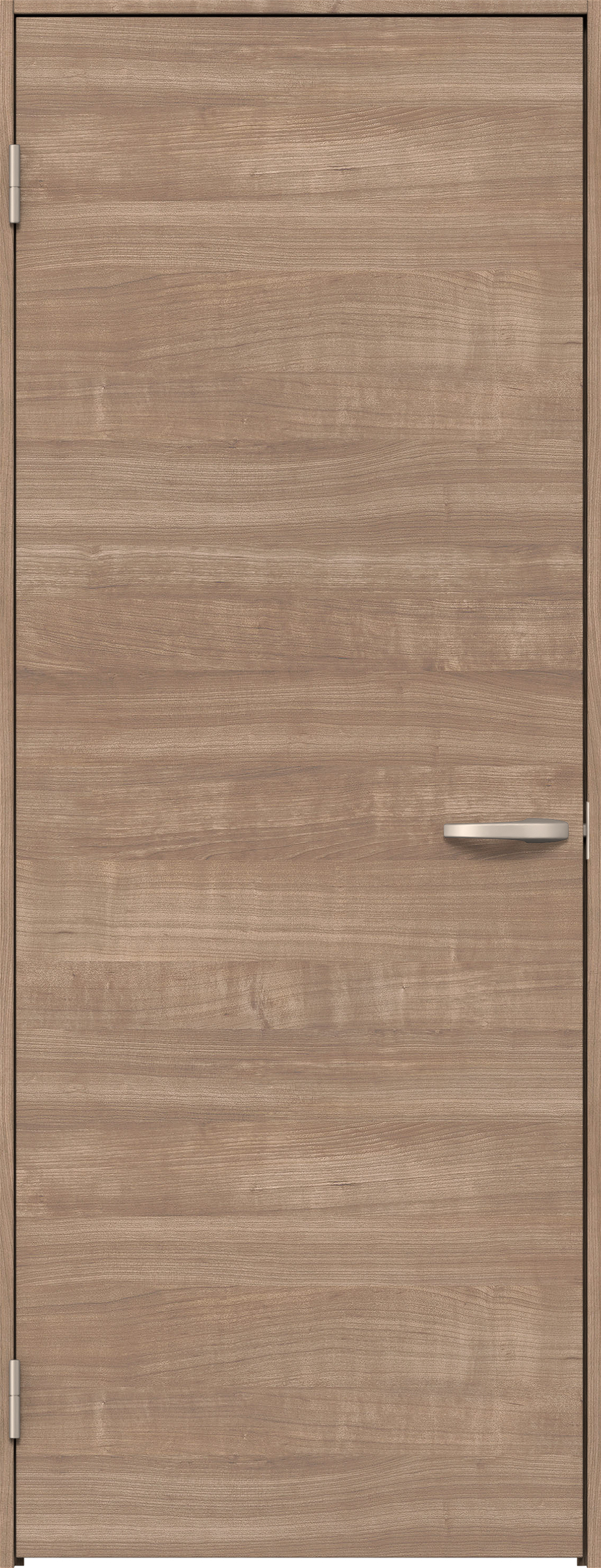 リビングドア　イエリア　片開きドア　扉セット　Ｕ０デザイン　７５５幅　２０００高　〈トープグレー柄〉　左開き　空錠　Ｎスタンダード丁番