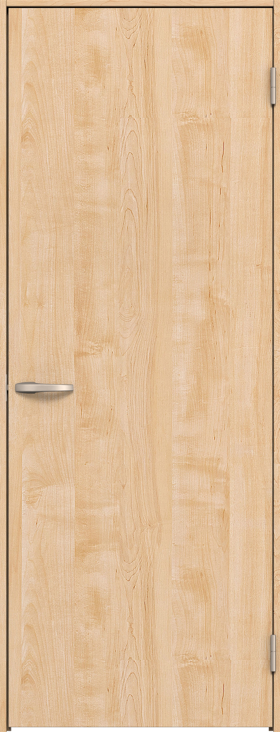 リビングドア　イエリア　片開きドア　扉セット　００デザイン　７５５幅　２０００高　〈ミルベージュ柄〉　右開き　空錠　Ｎスタンダード丁番