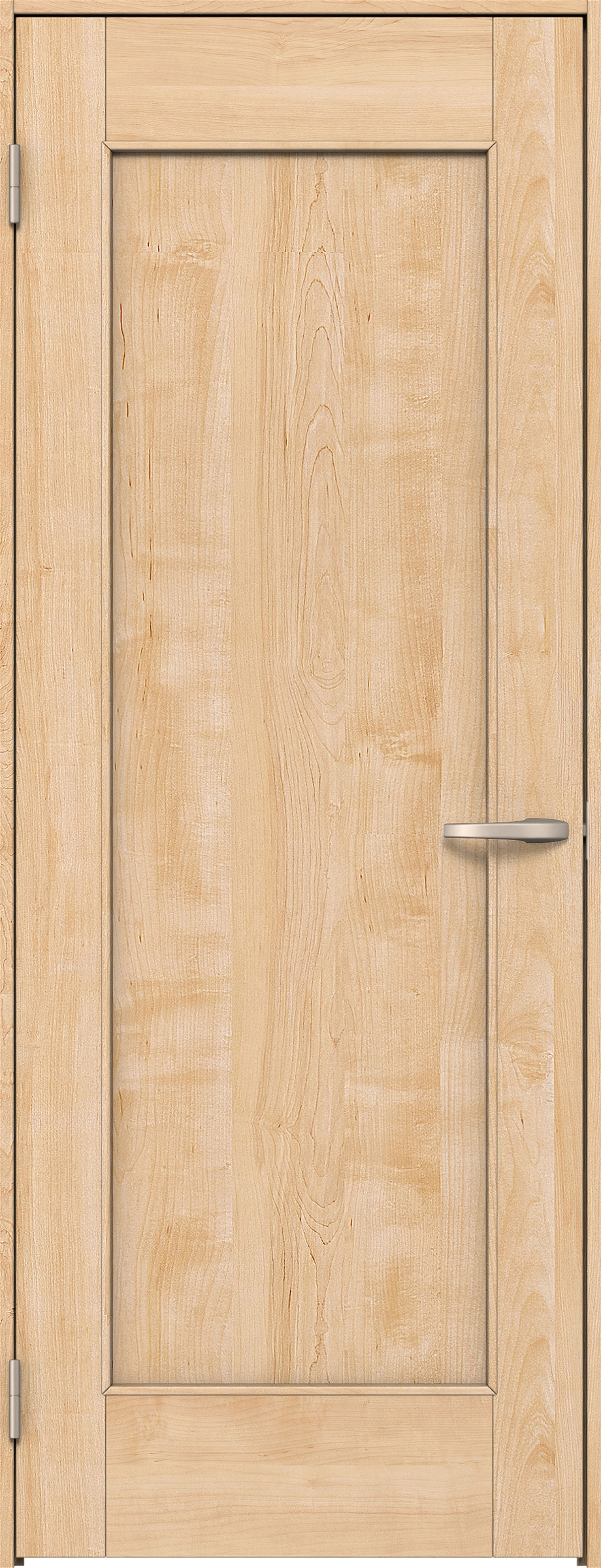 リビングドア　イエリア　片開きドア　扉セット　０１デザイン　８２５幅　２０００高　〈ミルベージュ柄〉　左開き　空錠　Ｎスタンダード丁番