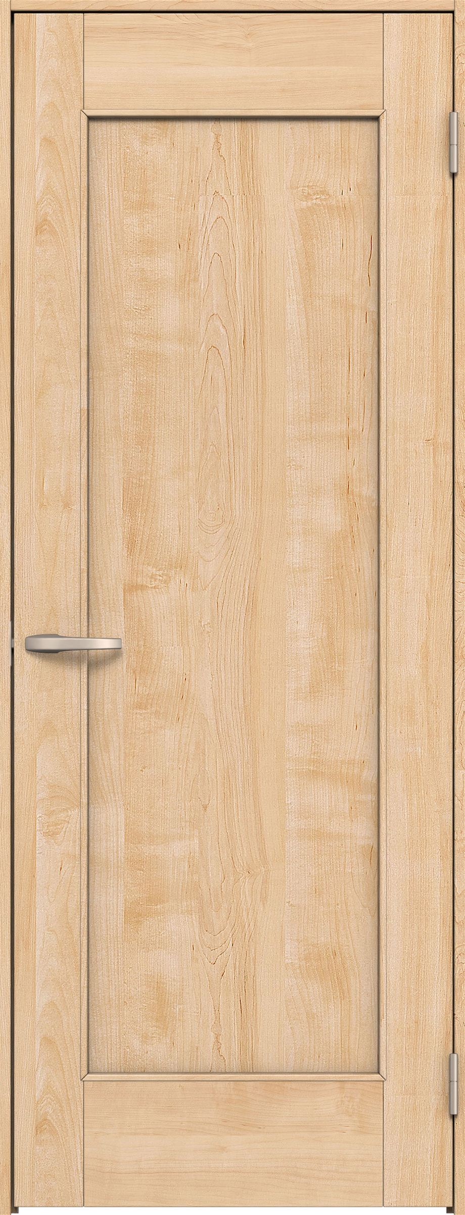 リビングドア　イエリア　片開きドア　扉セット　０１デザイン　７８０幅　２０００高　〈ミルベージュ柄〉　右開き　空錠　Ｎスタンダード丁番