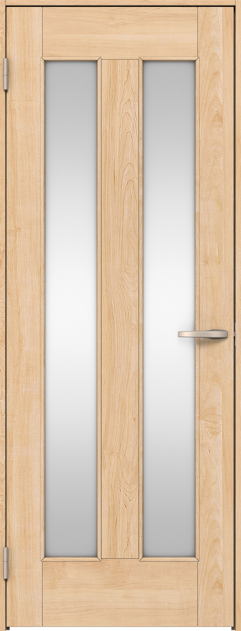 リビングドア　イエリア　片開きドア　扉セット　０６デザイン　７５５幅　２０００高　〈ミルベージュ柄〉　左開き　空錠　Ｎスタンダード丁番