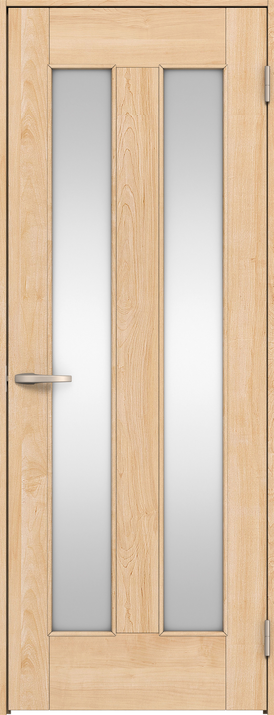 リビングドア　イエリア　片開きドア　扉セット　０６デザイン　８２５幅　２０００高　〈ミルベージュ柄〉　右開き　空錠　Ｎスタンダード丁番