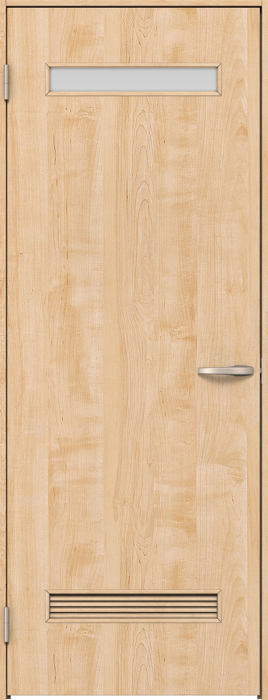 リビングドア　イエリア　片開きドア　扉セット　０８デザイン　７８０幅　２０００高　〈ミルベージュ柄〉　左開き　空錠　Ｎスタンダード丁番