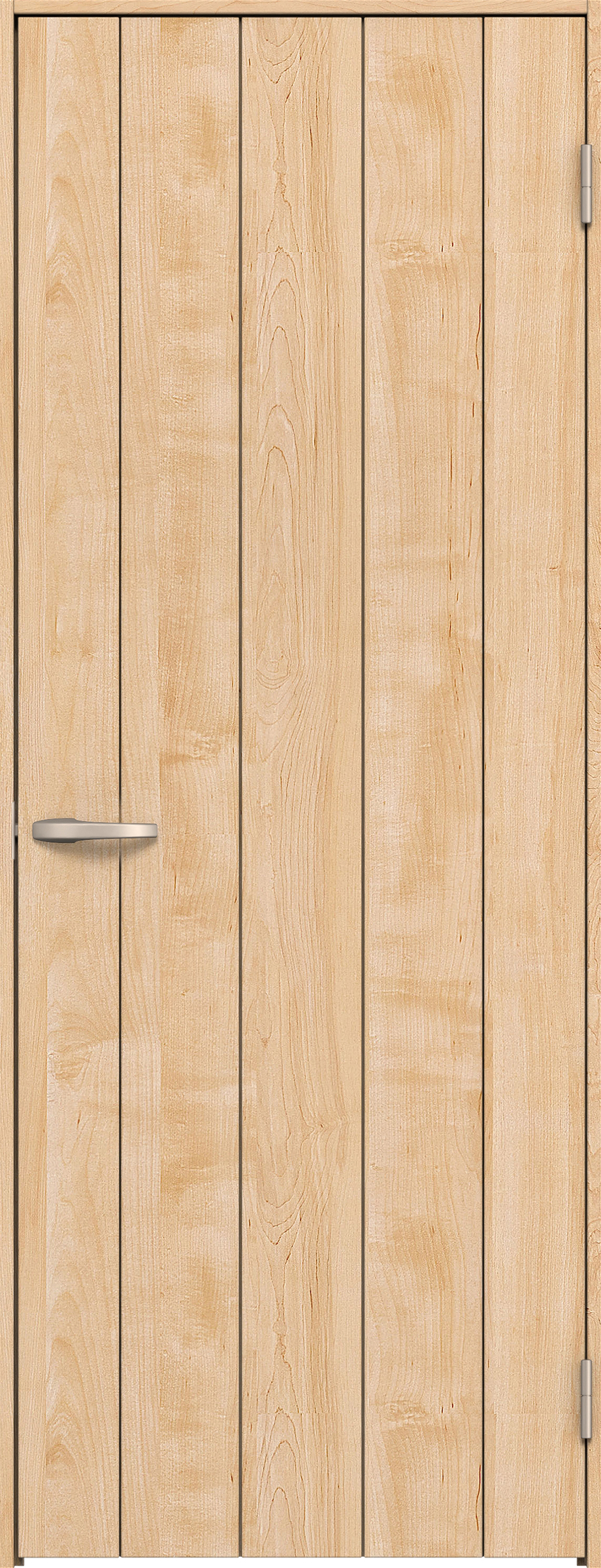 リビングドア　イエリア　片開きドア　扉セット　０Ｓデザイン　７８０幅　２０００高　〈ミルベージュ柄〉　右開き　空錠　Ｎスタンダード丁番