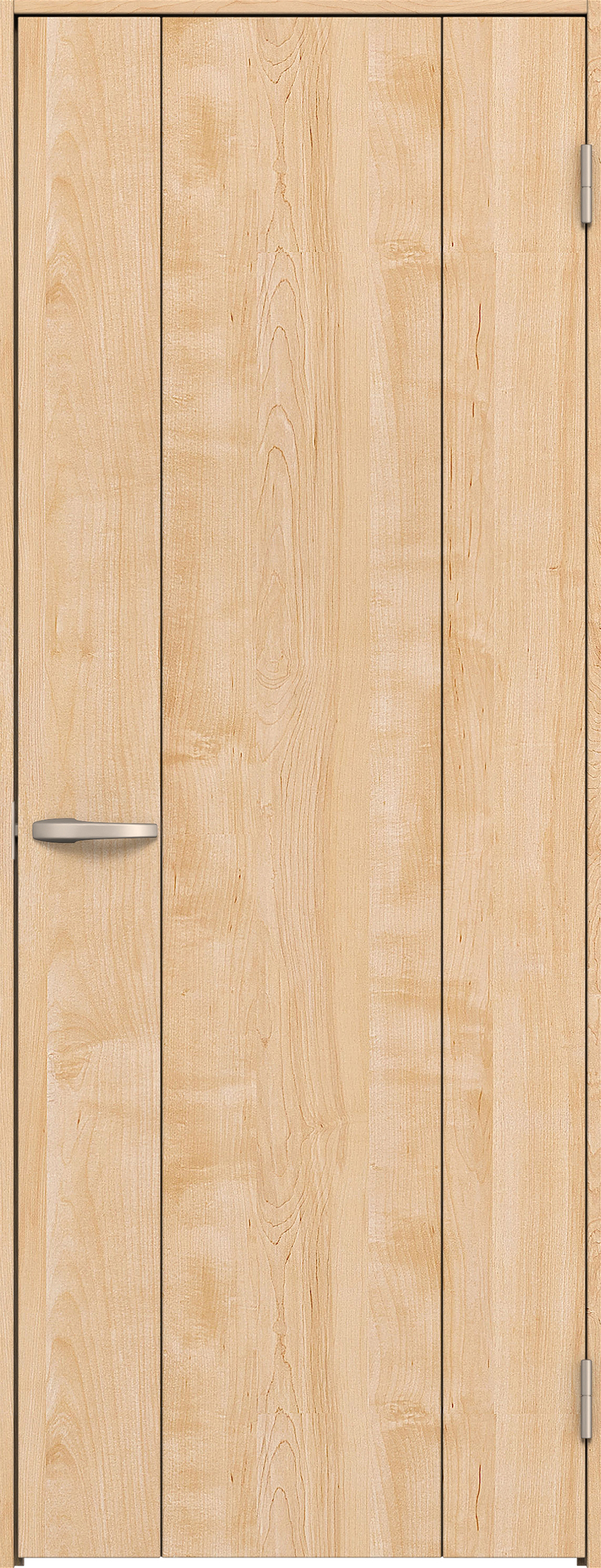 リビングドア　イエリア　片開きドア　扉セット　１Ｐデザイン　７５５幅　２０００高　〈ミルベージュ柄〉　右開き　空錠　Ｎスタンダード丁番