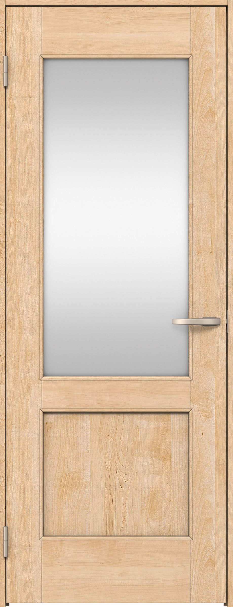 リビングドア　イエリア　片開きドア　扉セット　２６デザイン　８５０幅　２０００高　〈ミルベージュ柄〉　左開き　空錠　Ｎスタンダード丁番