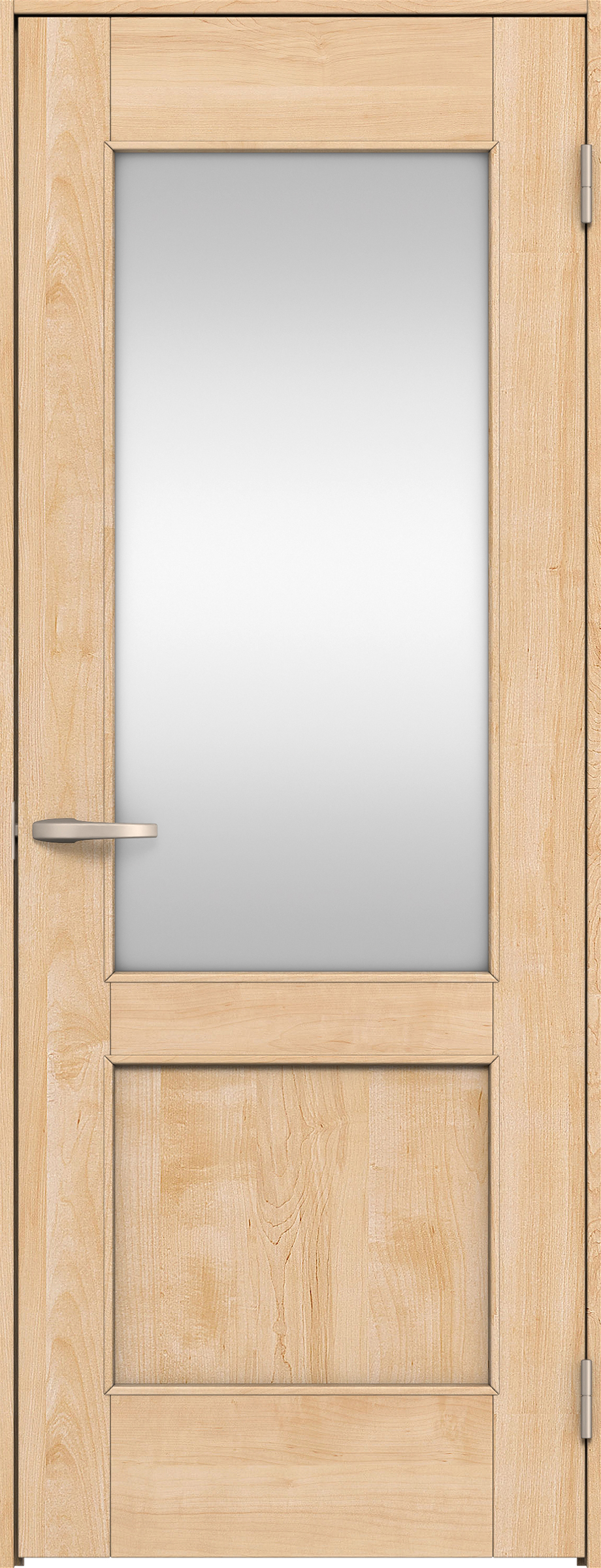 リビングドア　イエリア　片開きドア　扉セット　２６デザイン　７８０幅　２０００高　〈ミルベージュ柄〉　右開き　空錠　Ｎスタンダード丁番