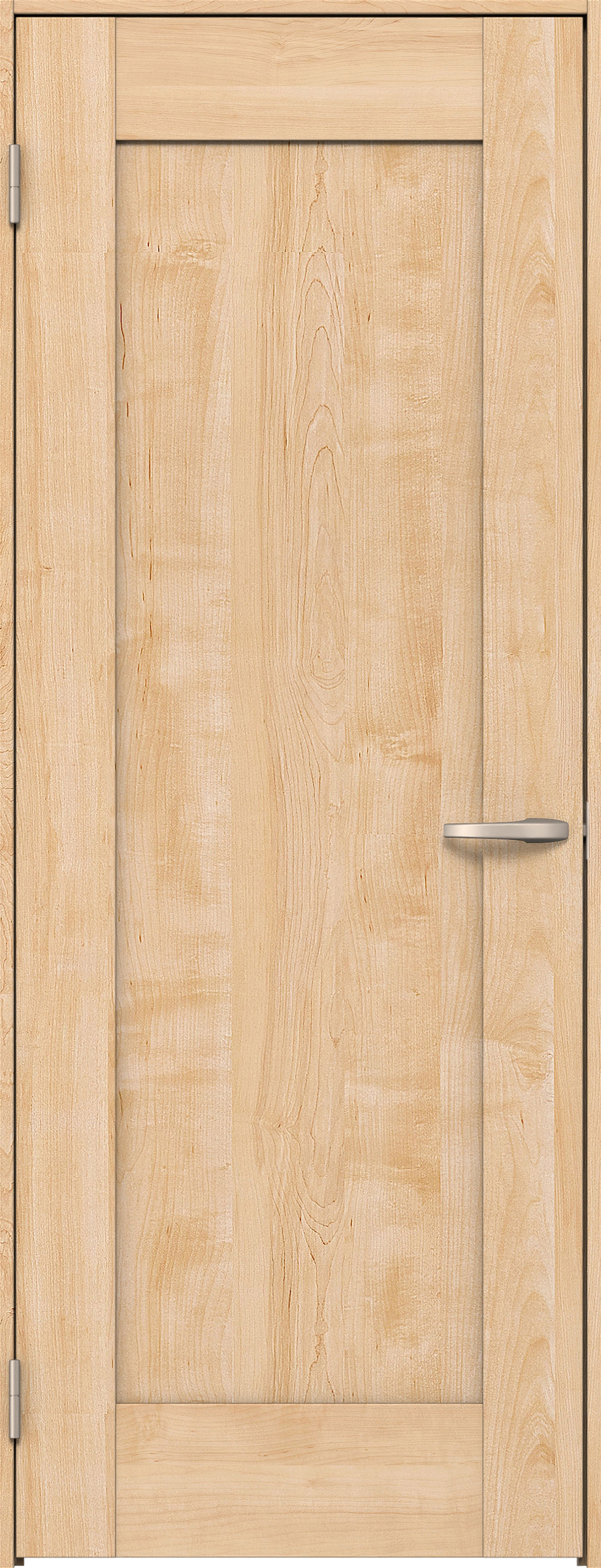 リビングドア　イエリア　片開きドア　扉セット　３８デザイン　７８０幅　２０００高　〈ミルベージュ柄〉　左開き　空錠　Ｎスタンダード丁番