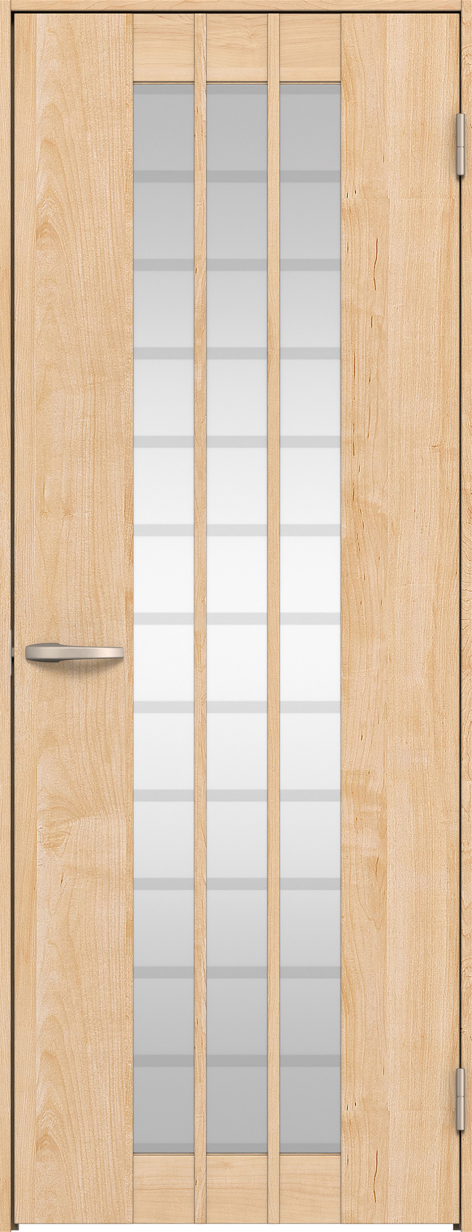 リビングドア　イエリア　片開きドア　扉セット　４Ｓデザイン　８５０幅　２０００高　〈ミルベージュ柄〉　右開き　空錠　Ｎスタンダード丁番