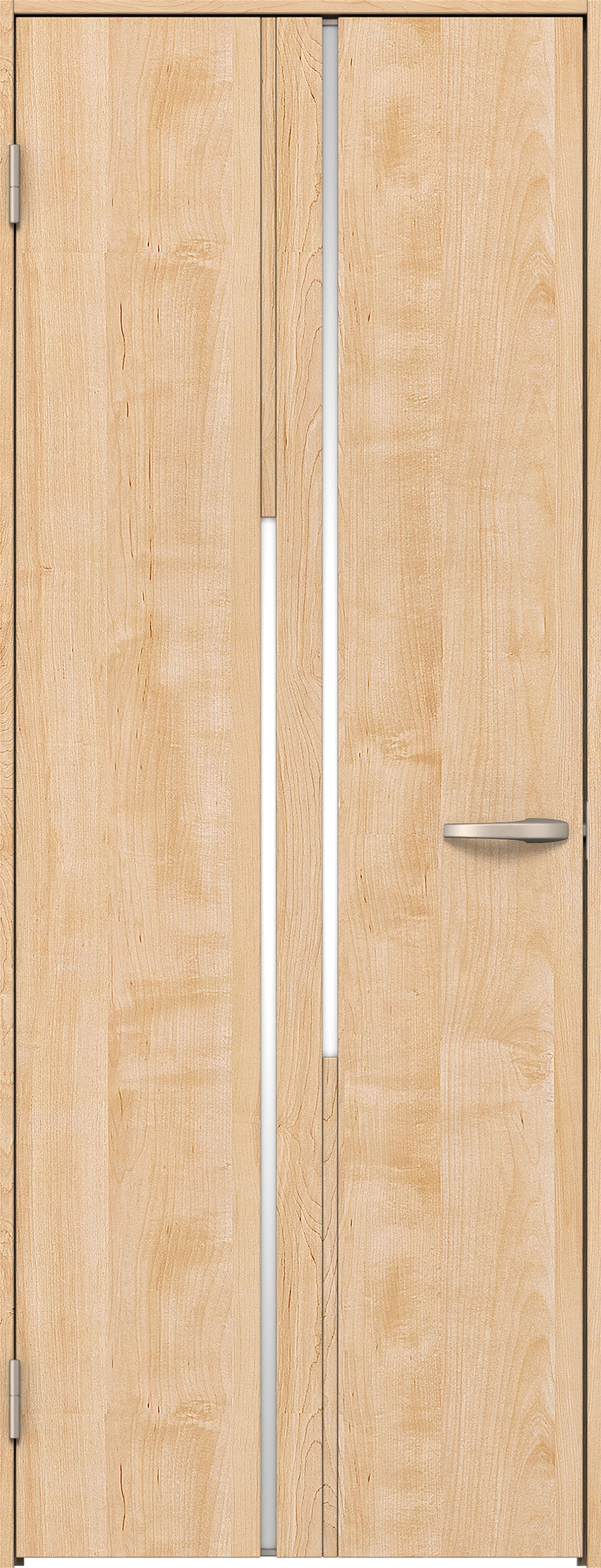 リビングドア　イエリア　片開きドア　扉セット　７Ｐデザイン　７３５幅　２０００高　〈ミルベージュ柄〉　左開き　空錠　Ｎスタンダード丁番