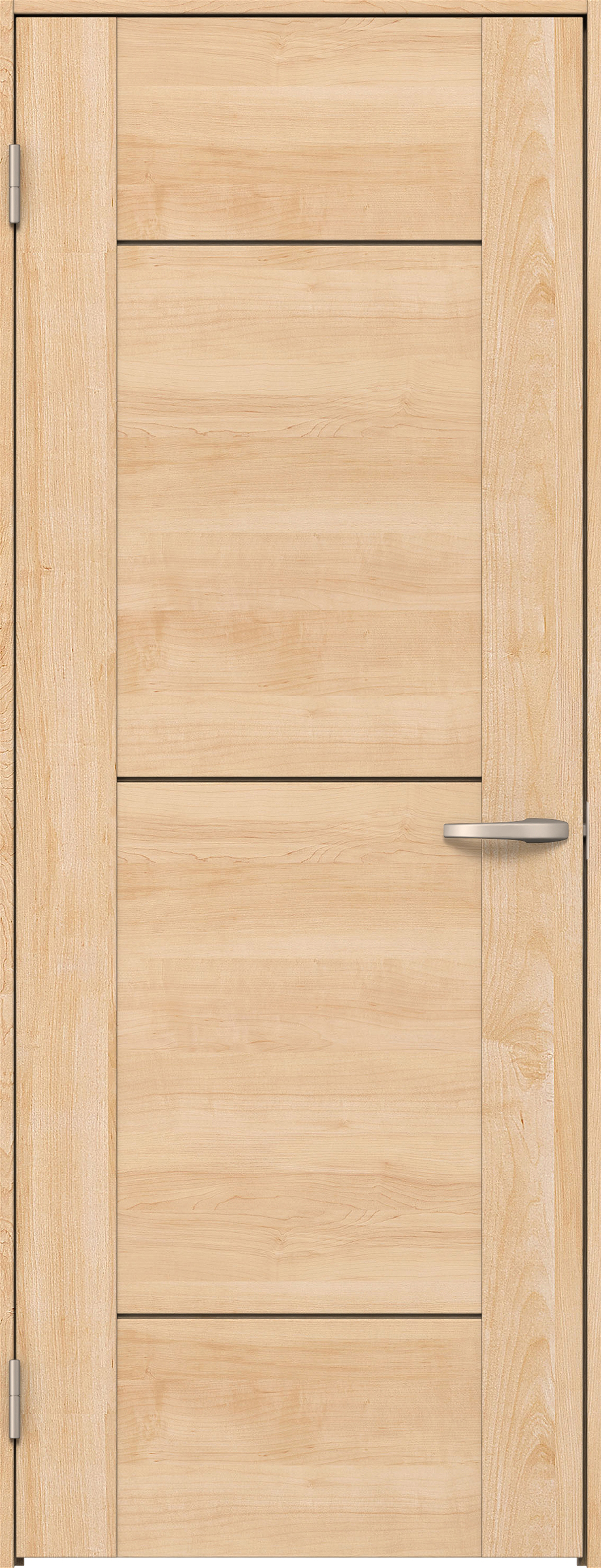 リビングドア　イエリア　片開きドア　扉セット　Ｂ９デザイン　７８０幅　２０００高　〈ミルベージュ柄〉　左開き　空錠　Ｎスタンダード丁番