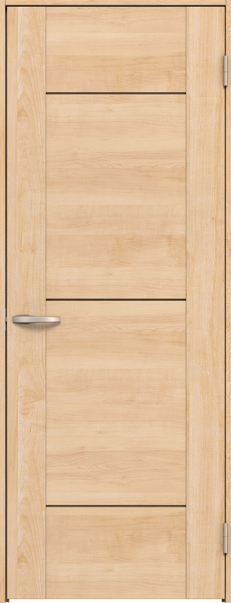 リビングドア　イエリア　片開きドア　扉セット　Ｂ９デザイン　８５０幅　２０００高　〈ミルベージュ柄〉　右開き　空錠　Ｎスタンダード丁番