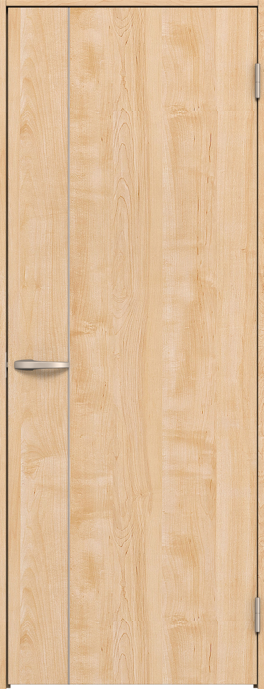 リビングドア　イエリア　片開きドア　扉セット　Ｄ３デザイン　８５０幅　２０００高　〈ミルベージュ柄〉　右開き　空錠　Ｎスタンダード丁番