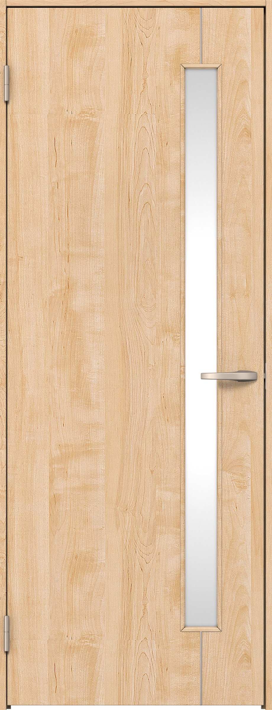 リビングドア　イエリア　片開きドア　扉セット　Ｄ４デザイン　７８０幅　２０００高　〈ミルベージュ柄〉　左開き　空錠　Ｎスタンダード丁番