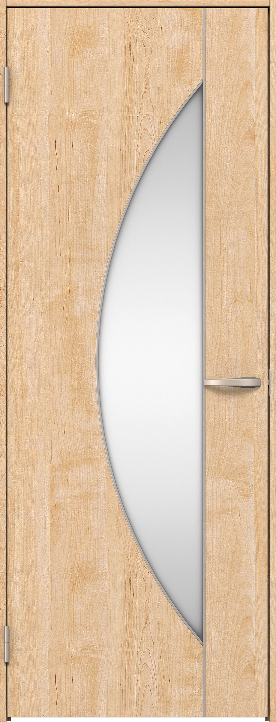 リビングドア　イエリア　片開きドア　扉セット　Ｄ５デザイン　７８０幅　２０００高　〈ミルベージュ柄〉　左開き　空錠　Ｎスタンダード丁番