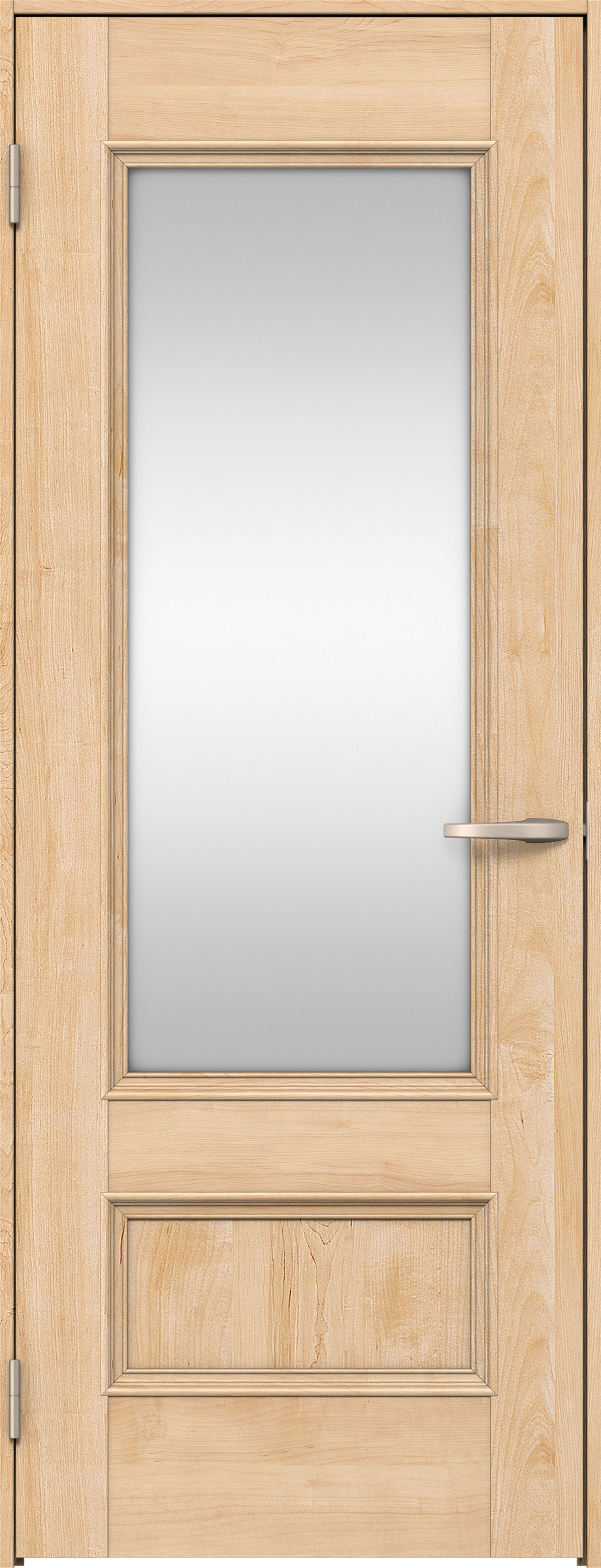 リビングドア　イエリア　片開きドア　扉セット　Ｍ２デザイン　７５５幅　２０００高　〈ミルベージュ柄〉　左開き　空錠　Ｎスタンダード丁番