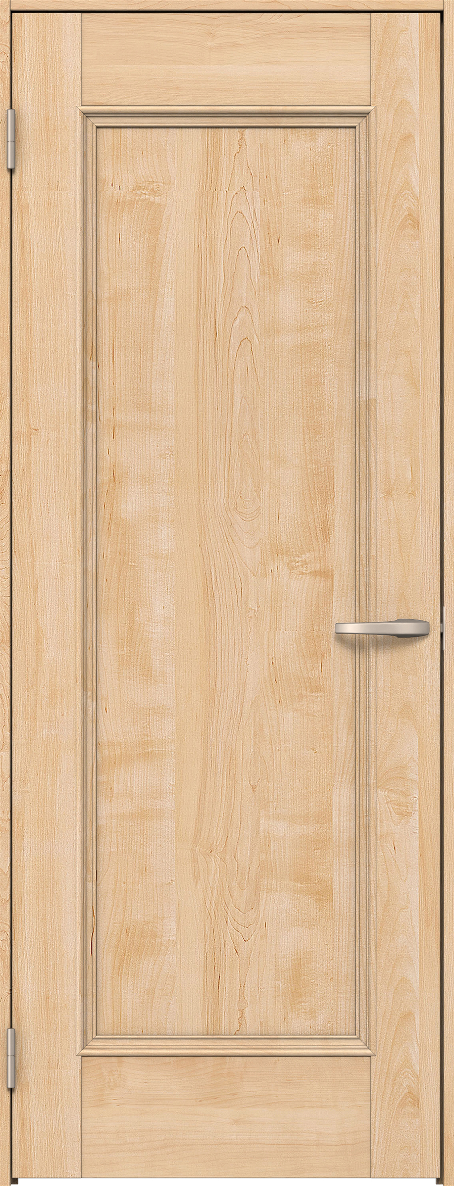 リビングドア　イエリア　片開きドア　扉セット　Ｍ５デザイン　７８０幅　２０００高　〈ミルベージュ柄〉　左開き　空錠　Ｎスタンダード丁番