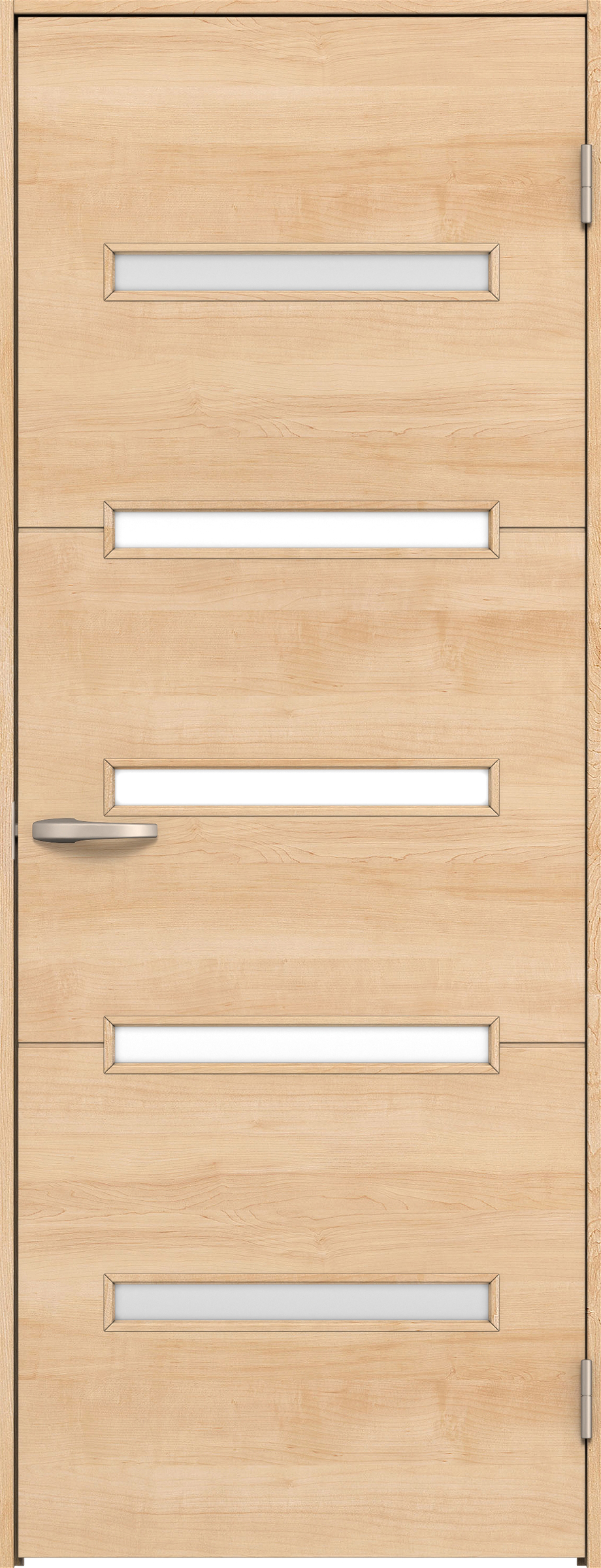 リビングドア　イエリア　片開きドア　扉セット　Ｙ４デザイン　７８０幅　２０００高　〈ミルベージュ柄〉　右開き　空錠　Ｎスタンダード丁番