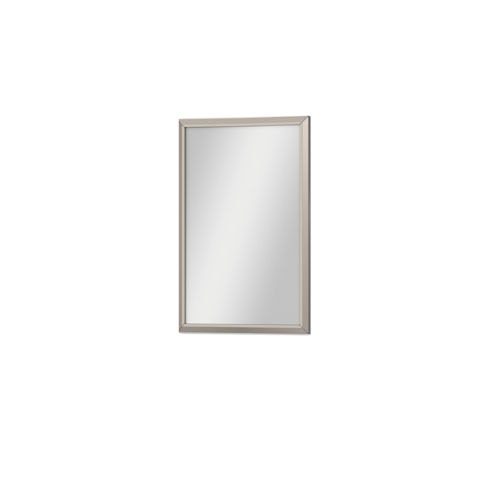 収納　カベピタ　壁厚収納　セット　ウッド　アルミ扉　３７０Ｓ　〈ミラー〉