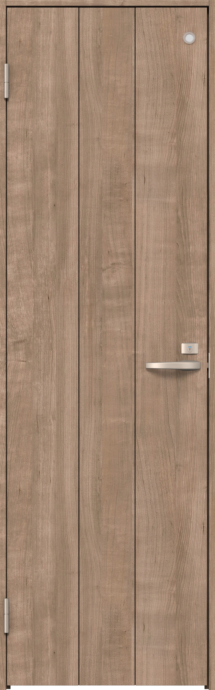 リビングドア　イエリア　トイレドア　扉セット　Ｇ１デザイン　７３５幅　２０００高　〈トープグレー柄〉　左開き　錠付　表示錠　Ｎスタンダード丁番