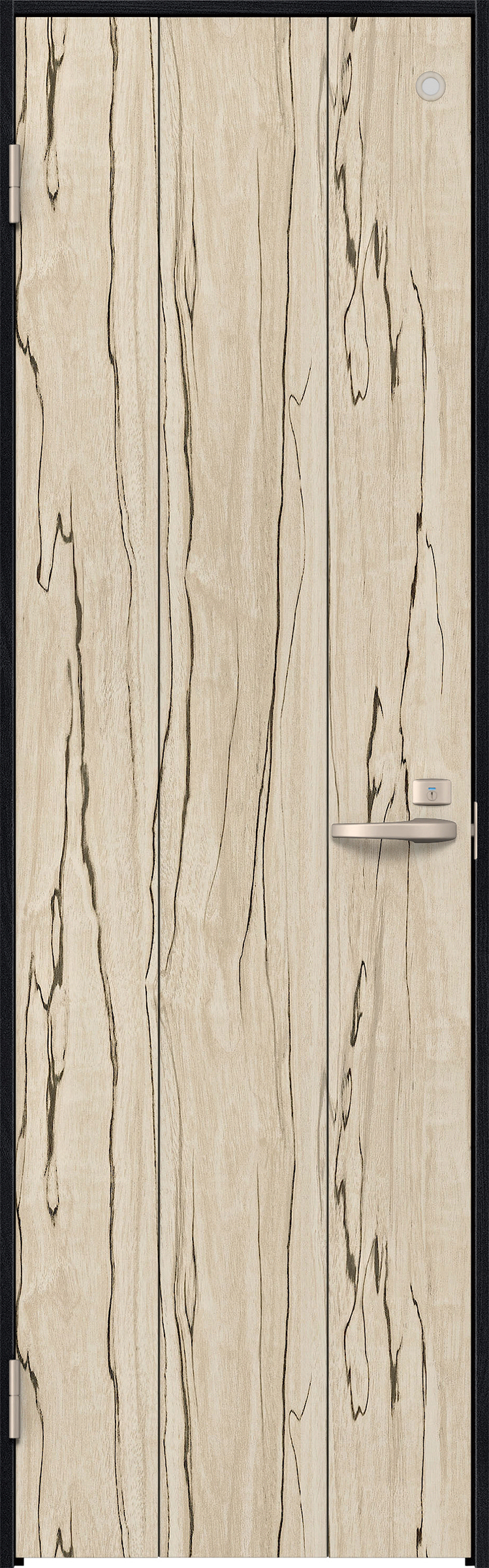 リビングドア　イエリア　トイレドア　扉セット　１Ｐデザイン　８５０幅　２０００高　〈スロウベージュ柄〉　左開き　錠付　表示錠　Ｎスタンダード丁番