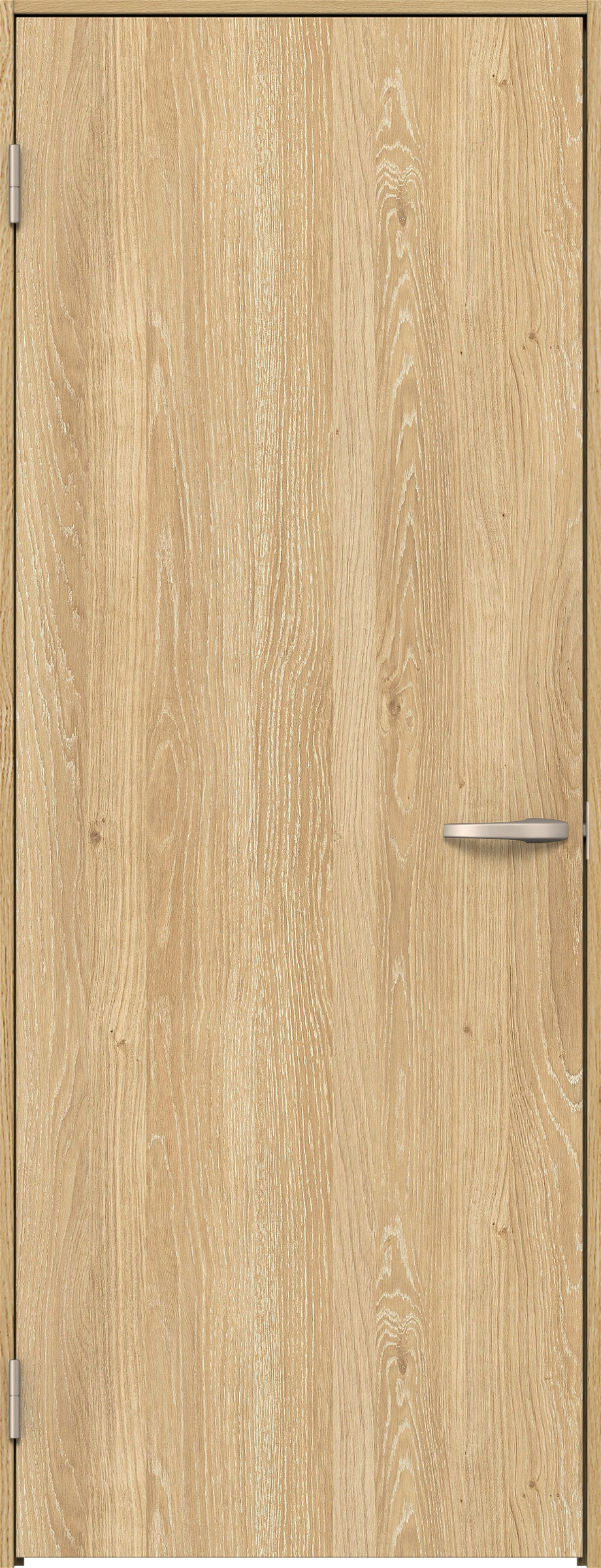 リビングドア　イエリア　片開きドア　扉セット　００デザイン　７５５幅　２０００高　〈ミルキーオーカー柄〉　左開き　空錠　Ｎスタンダード丁番