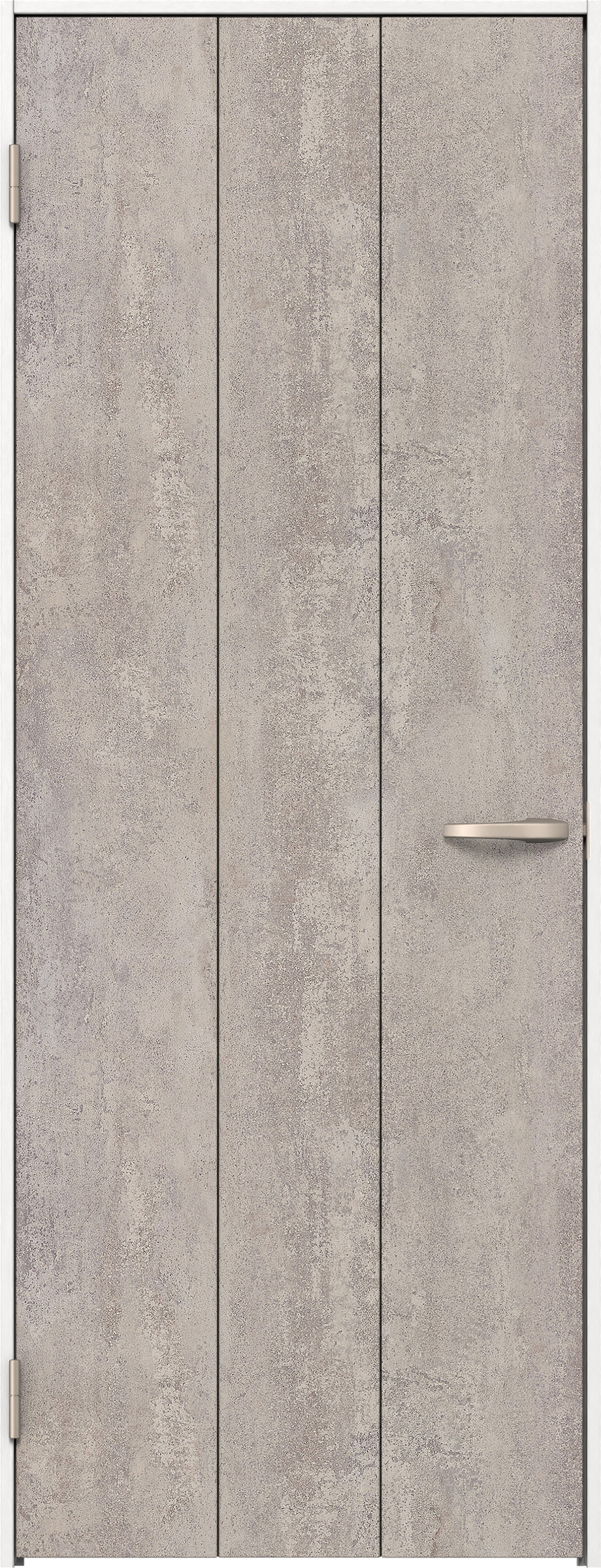 リビングドア　イエリア　片開きドア　扉セット　Ｇ１デザイン　８５０幅　２０００高　〈コンクリートグレー柄〉　左開き　空錠　Ｎスタンダード丁番