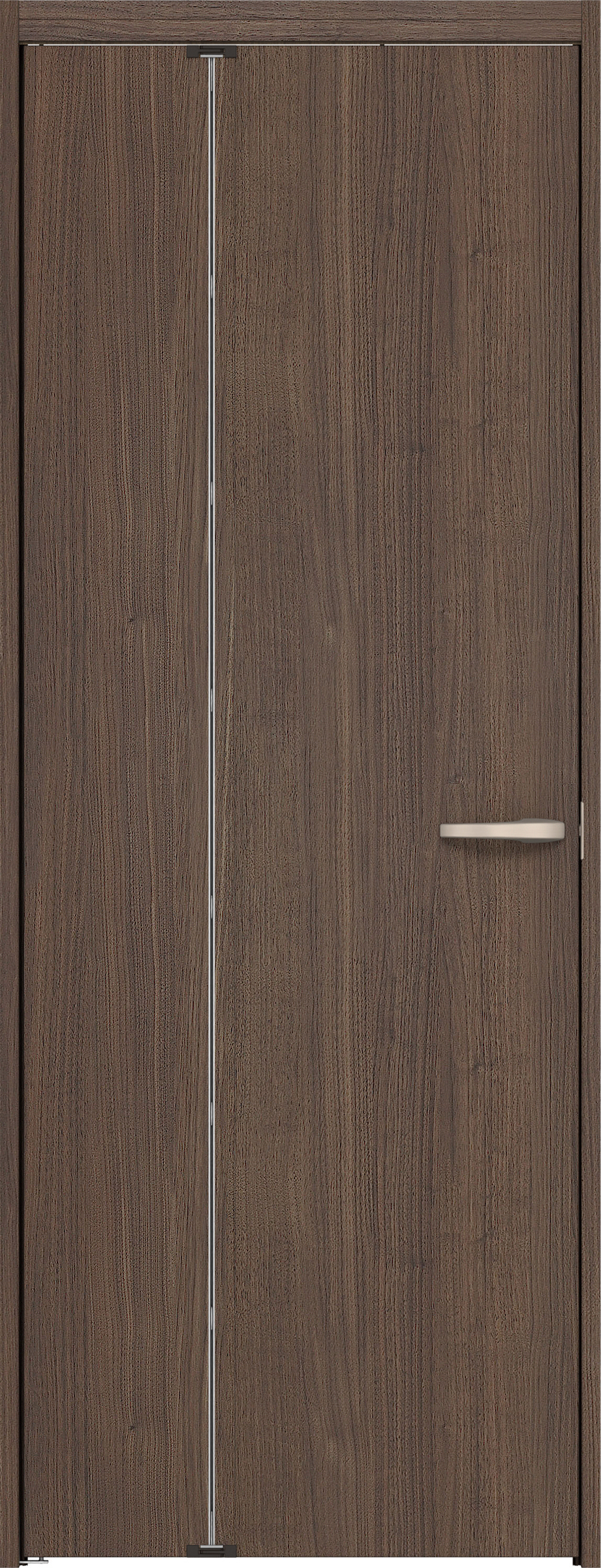 リビングドア　イエリア　機能ドア　折戸ドア　扉セット　００デザイン　９３０幅　２０００高　〈ダルブラウン柄〉　左開き　錠なし