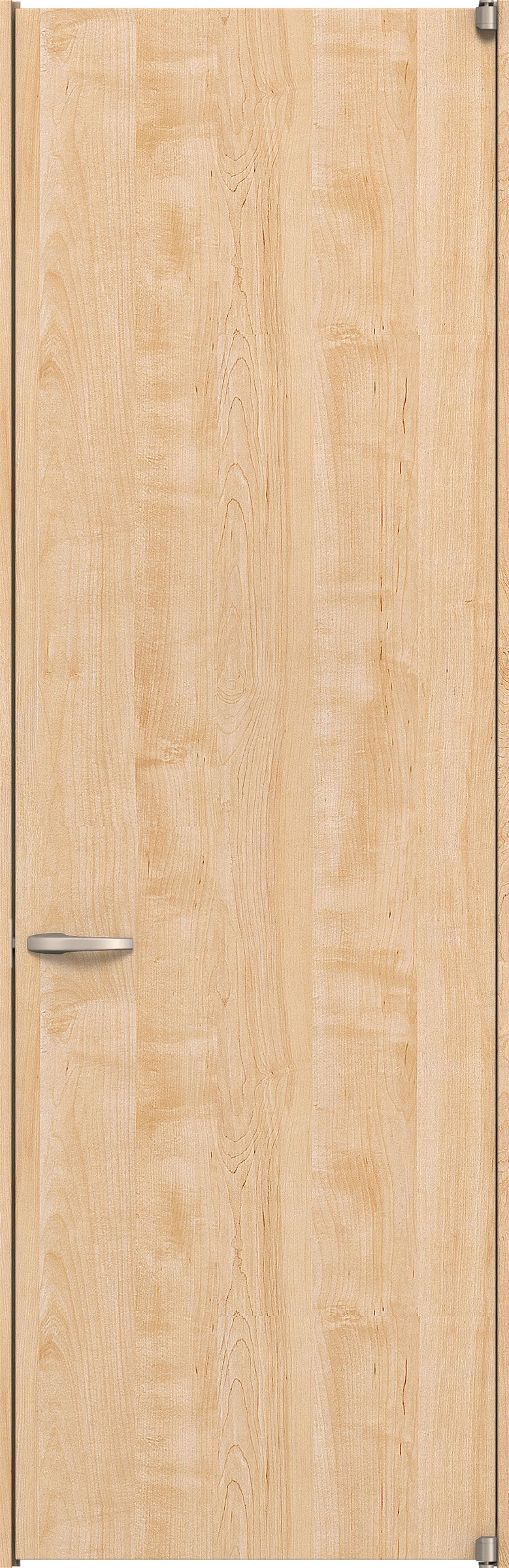 リビングドア　イエリア　二方枠ドア　扉セット　００デザイン　７８０幅　２４００高　〈ミルベージュ柄〉　右開き　空錠　ピボット丁番