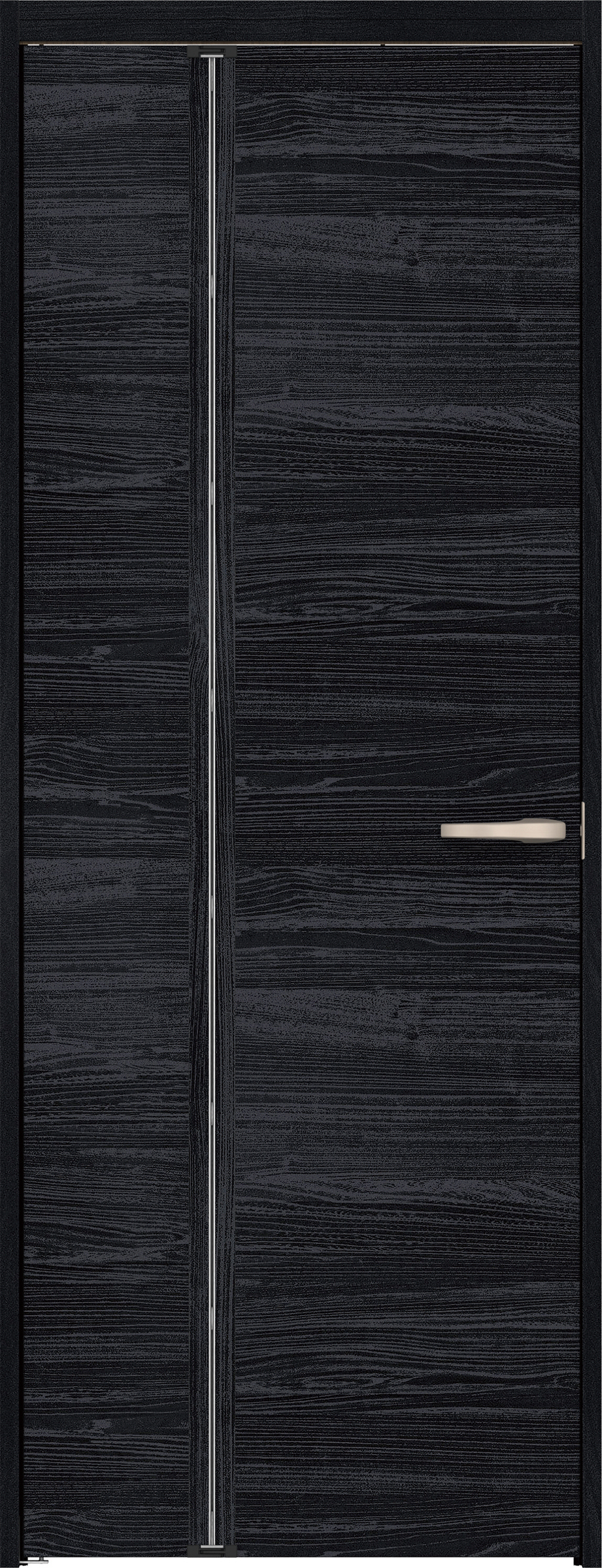 リビングドア　イエリア　機能ドア　折戸ドア　扉セット　Ｕ０デザイン　７８０幅　２０００高　〈モスブラック柄〉　左開き　錠なし