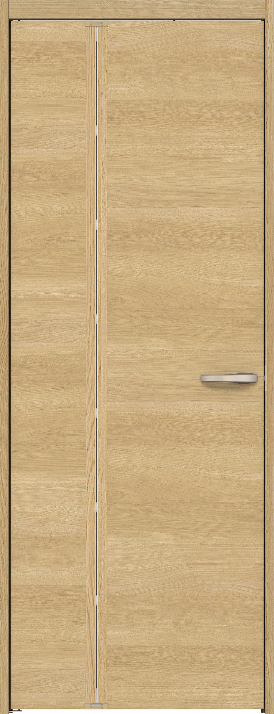 リビングドア　イエリア　機能ドア　折戸ドア　扉セット　Ｕ０デザイン　７８０幅　２０００高　〈ライトオーカー柄〉　左開き　錠なし