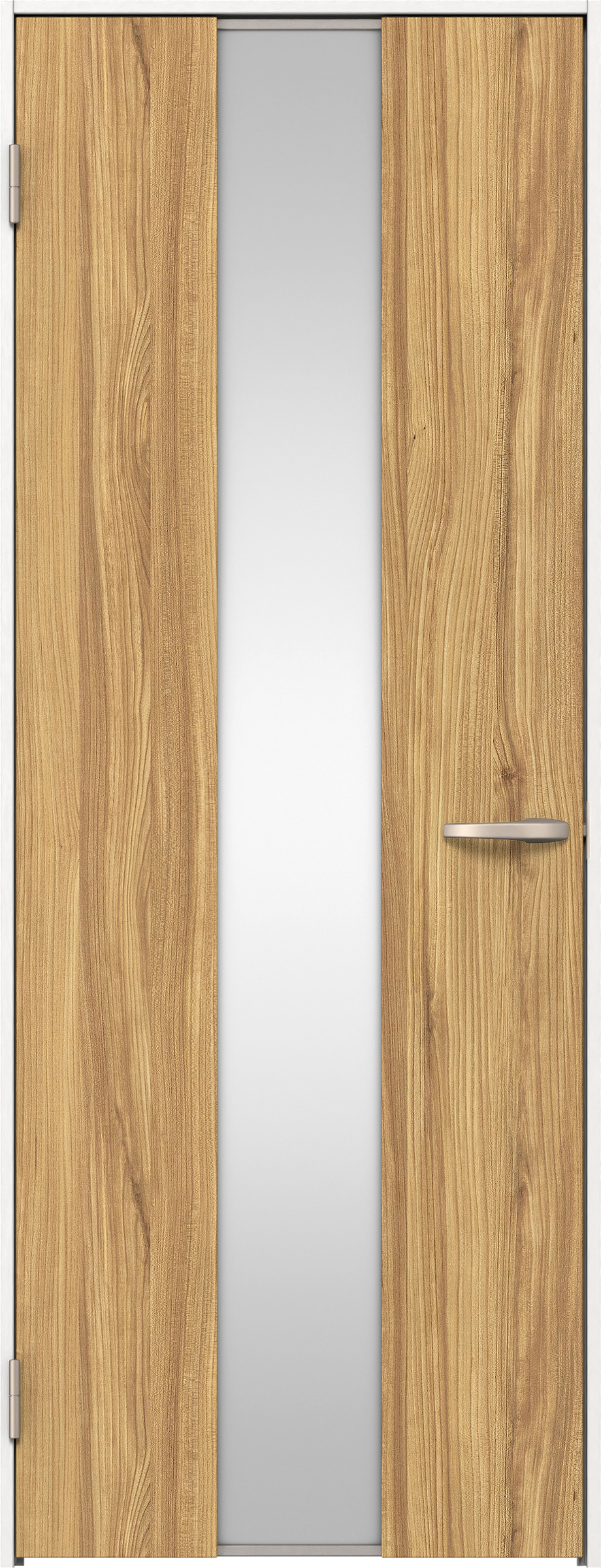 リビングドア　イエリア　片開きドア　扉セット　Ｇ５デザイン　８５０幅　２０００高　〈シナモンブラウン柄〉　左開き　空錠　Ｎスタンダード丁番