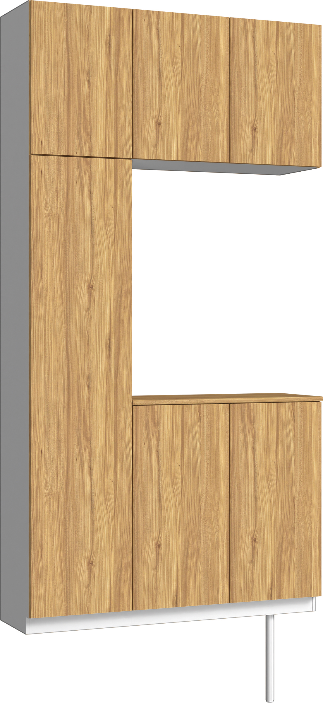 玄関収納　イエリア　開き戸ユニット　フラット　Ｓ３１　コの字ＰＬＡＮ　シューズ収納　パネル扉　１２００幅　〈シナモンブラウン柄〉　ハンドルレス