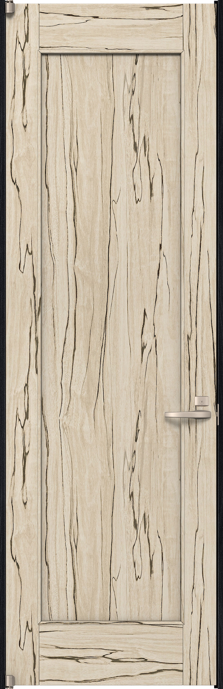 リビングドア　イエリア　二方枠ドア　扉セット　０１デザイン　８２５幅　２４００高　〈スロウベージュ柄〉　左開き　錠付　間仕切錠　ピボット丁番