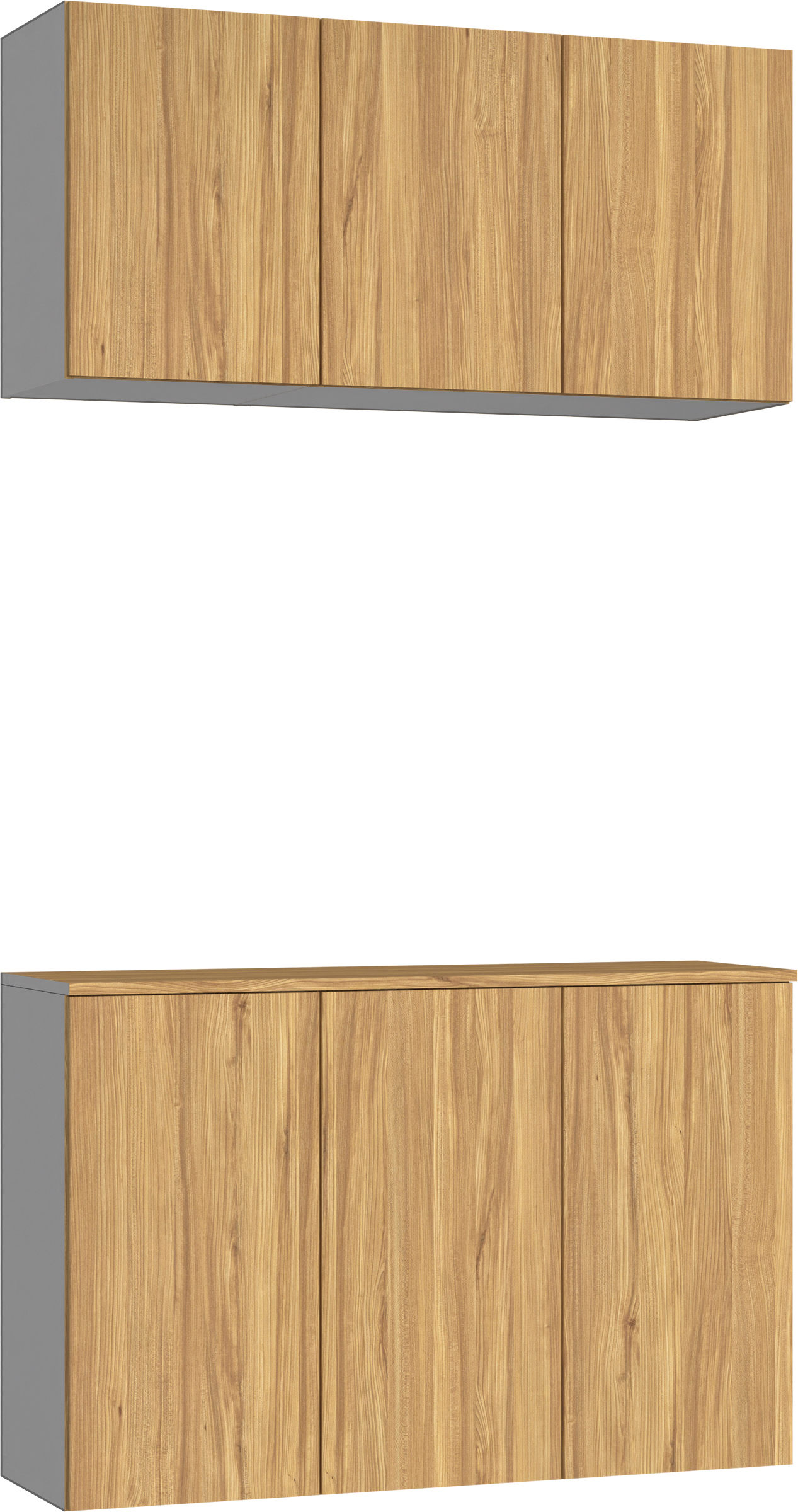 玄関収納　イエリア　開き戸ユニット　フラット　Ｓ３９　二の字ＰＬＡＮ　パネル扉　１２００幅　〈シナモンブラウン柄〉　ハンドルレス