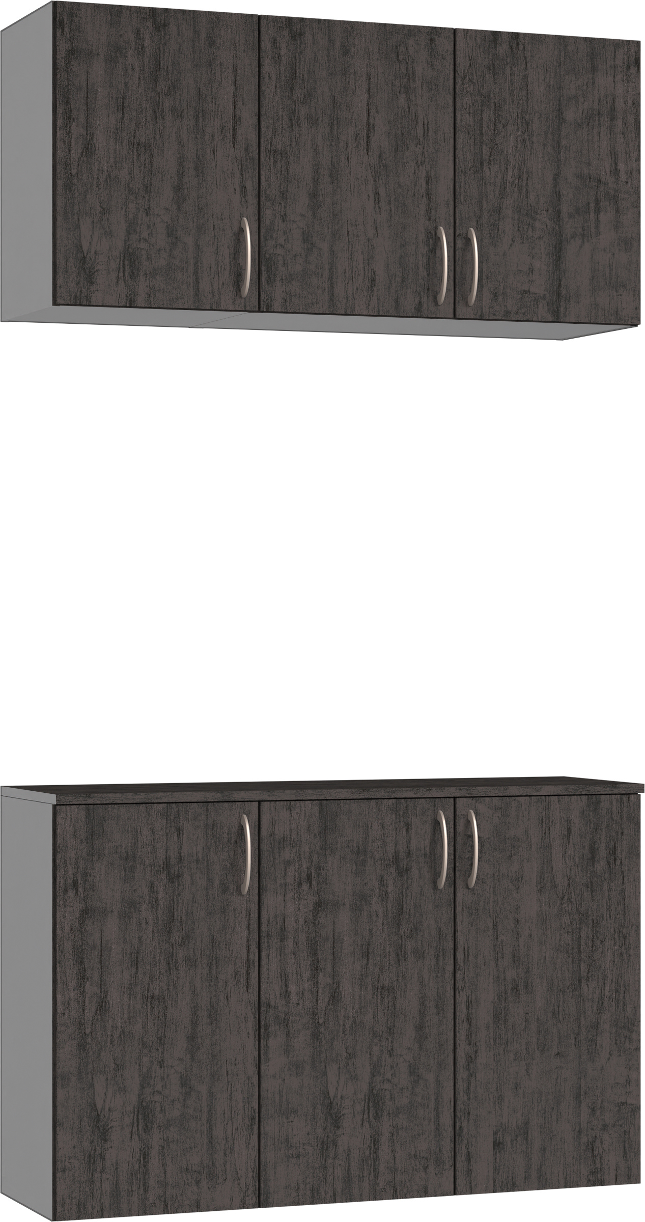 玄関収納　イエリア　開き戸ユニット　フラット　Ｓ３９　二の字ＰＬＡＮ　パネル扉　１２００幅　〈ドライブラック柄〉　ハンドルラウンド型〈Ｔシルバー色〉