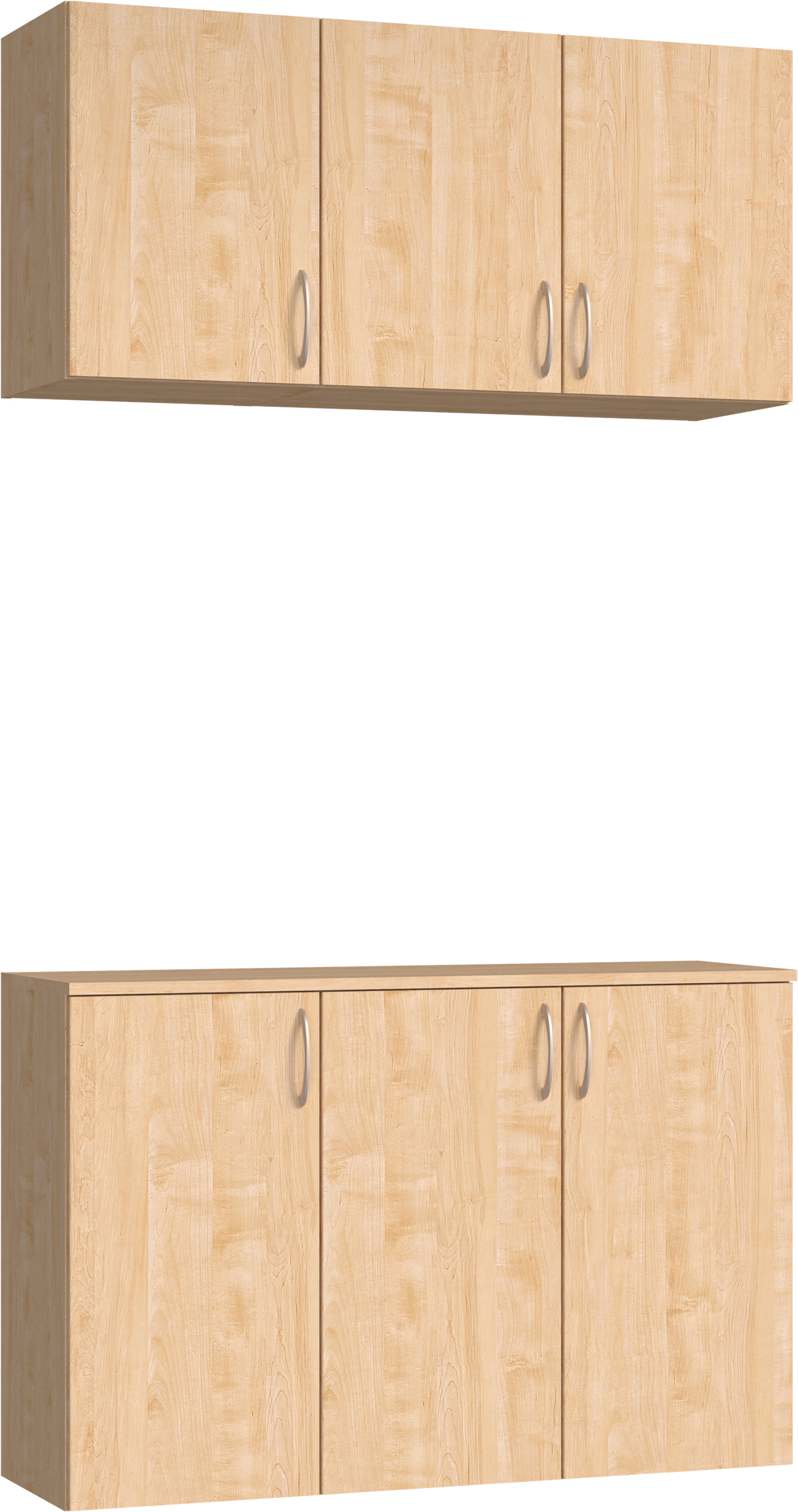 玄関収納　イエリア　開き戸ユニット　フラット縦木目　Ｓ３９　二の字ＰＬＡＮ　ウッド扉　１２００幅　〈ミルベージュ柄〉　ハンドルラウンド型〈Ｔシルバー色〉