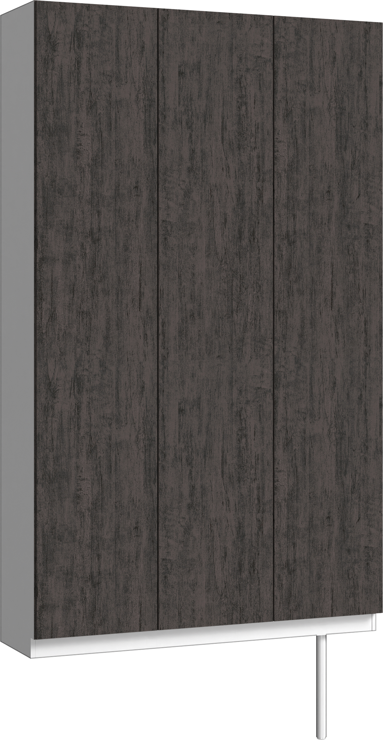 玄関収納　イエリア　開き戸ユニット　フラット　Ｓ９６　トールＰＬＡＮ　シューズ収納　パネル扉　１２００幅　〈ドライブラック柄〉　ハンドルレス