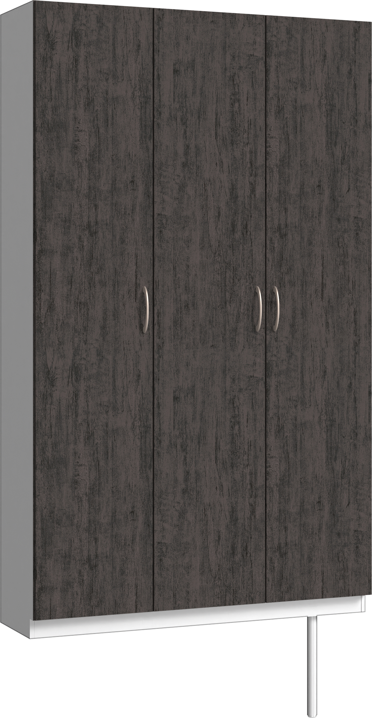 玄関収納　イエリア　開き戸ユニット　フラット　Ｓ９６　トールＰＬＡＮ　シューズ収納　パネル扉　１２００幅　〈ドライブラック柄〉　ハンドルラウンド型〈Ｔシルバー色〉