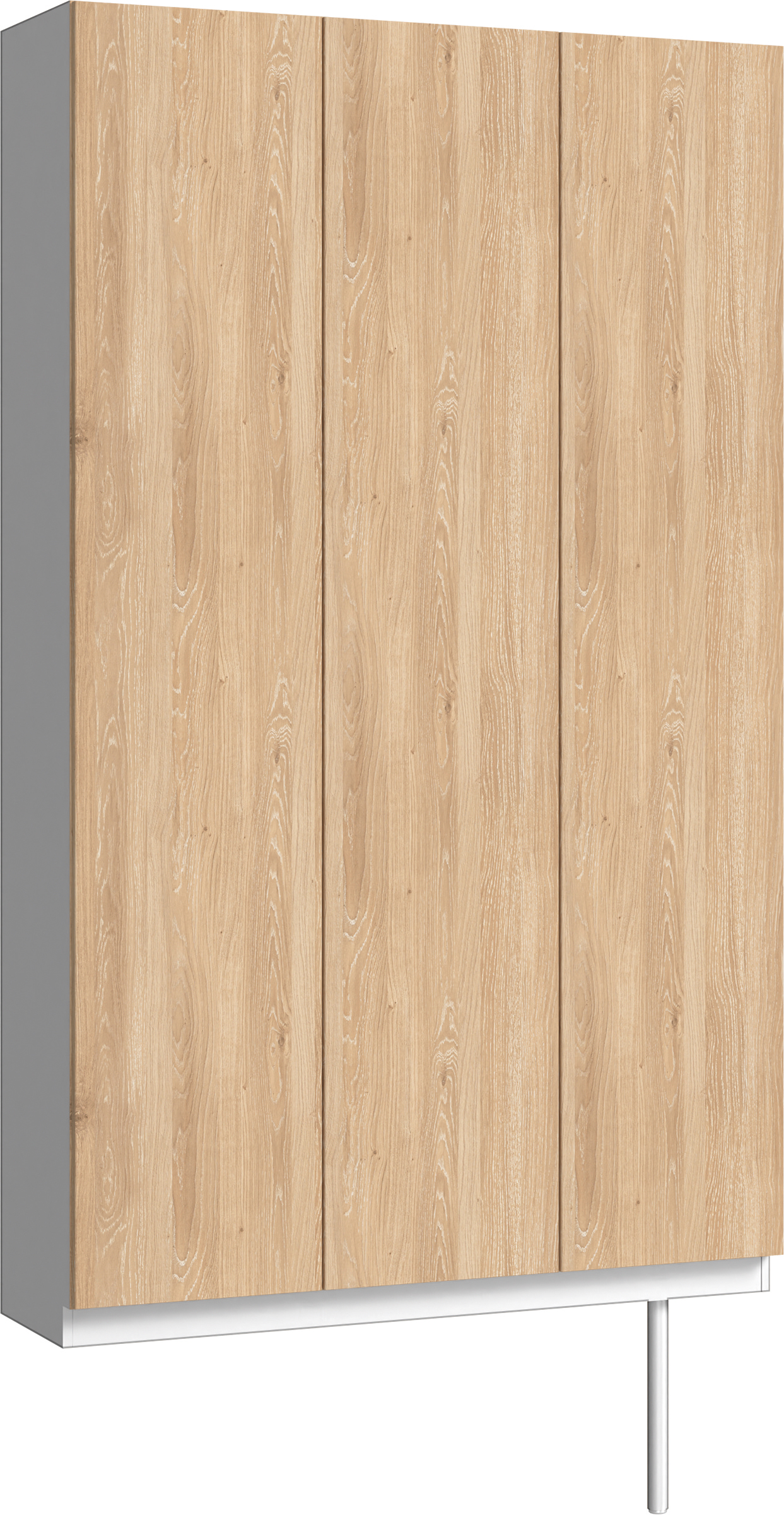 玄関収納　イエリア　開き戸ユニット　フラット　Ｓ９６　トールＰＬＡＮ　シューズ収納　パネル扉　１２００幅　〈ミルキーオーカー柄〉　ハンドルレス