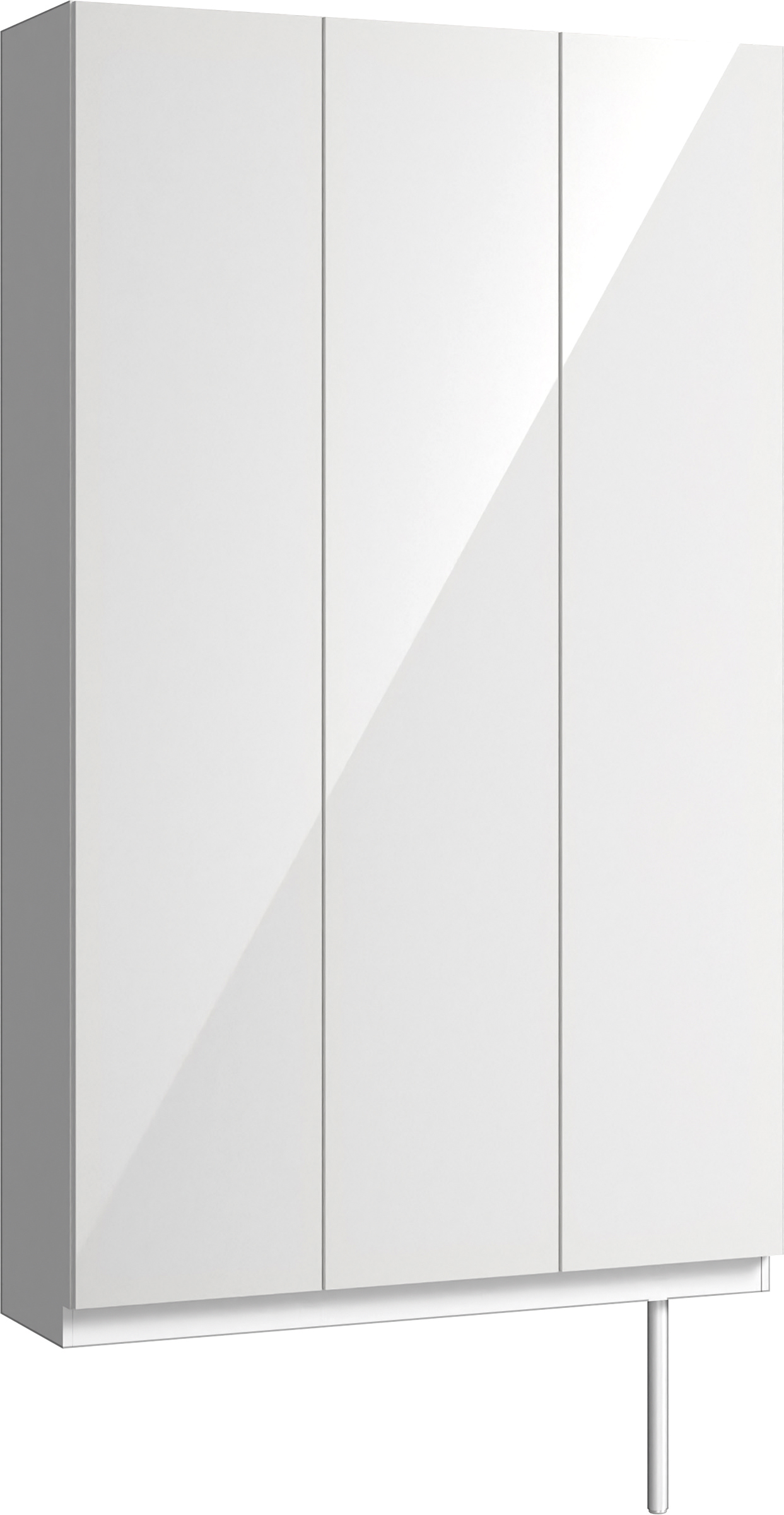 玄関収納　イエリア　開き戸ユニット　フラット　Ｓ９６　トールＰＬＡＮ　シューズ収納　パネル扉　１２００幅　〈ルミホワイト柄〉　ハンドルレス