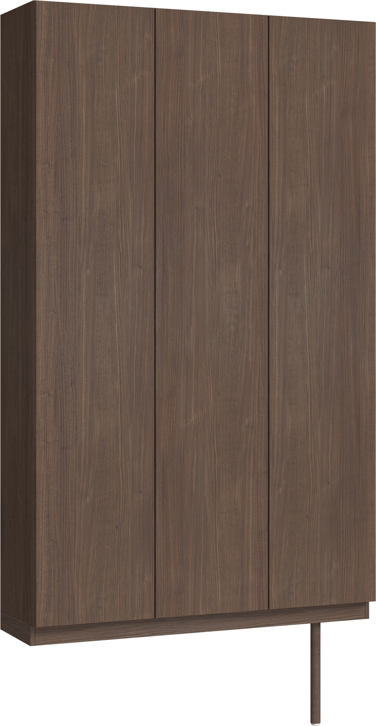 玄関収納　イエリア　開き戸ユニット　フラット縦木目　Ｓ９６　トールＰＬＡＮ　シューズ収納　ウッド扉　１２００幅　〈ダルブラウン柄〉　ハンドルレス