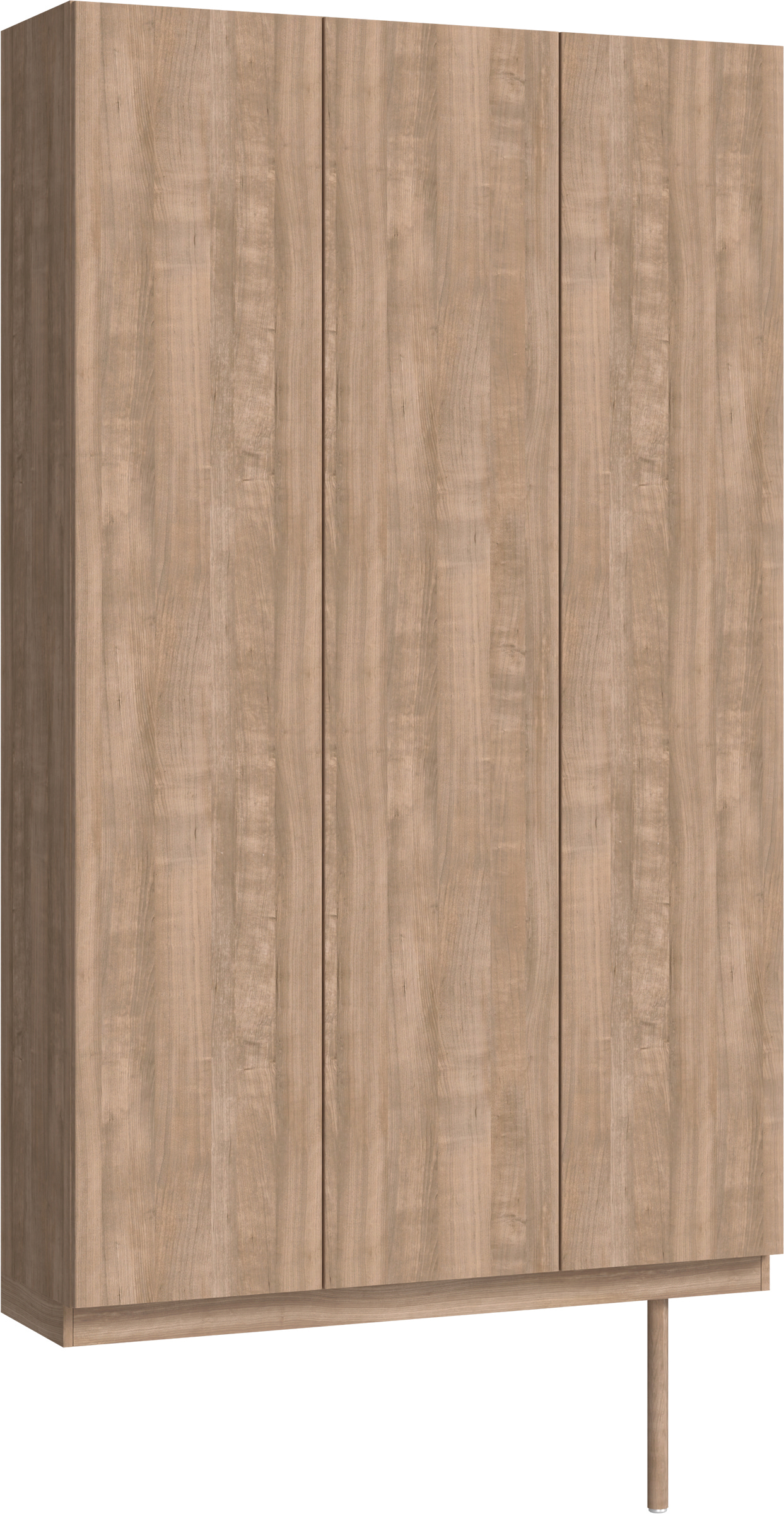 玄関収納　イエリア　開き戸ユニット　フラット縦木目　Ｓ９６　トールＰＬＡＮ　シューズ収納　ウッド扉　１２００幅　〈トープグレー柄〉　ハンドルレス