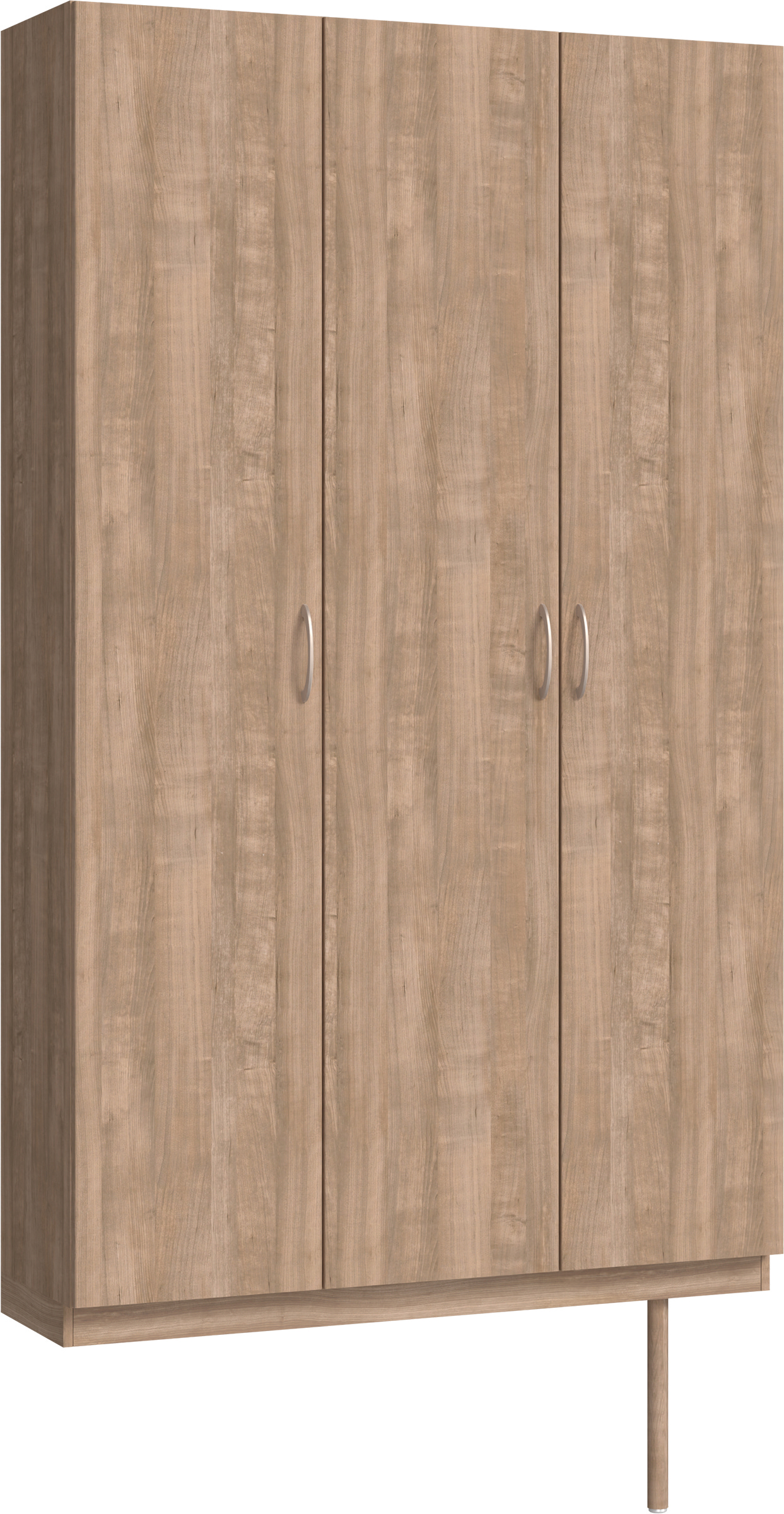 玄関収納　イエリア　開き戸ユニット　フラット縦木目　Ｓ９６　トールＰＬＡＮ　シューズ収納　ウッド扉　１２００幅　〈トープグレー柄〉　ハンドルラウンド型〈Ｔシルバー色〉