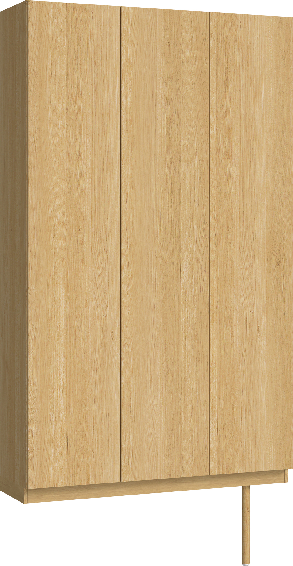 玄関収納　イエリア　開き戸ユニット　フラット縦木目　Ｓ９６　トールＰＬＡＮ　シューズ収納　ウッド扉　１２００幅　〈ライトオーカー柄〉　ハンドルレス