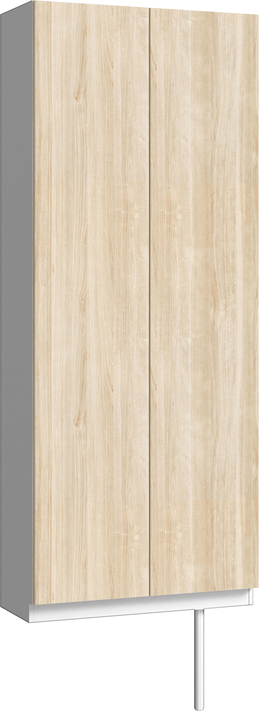 玄関収納　イエリア　開き戸ユニット　フラット　Ｓ２７　トールＰＬＡＮ　シューズ収納　パネル扉　８００幅　〈コットンベージュ柄〉　ハンドルレス