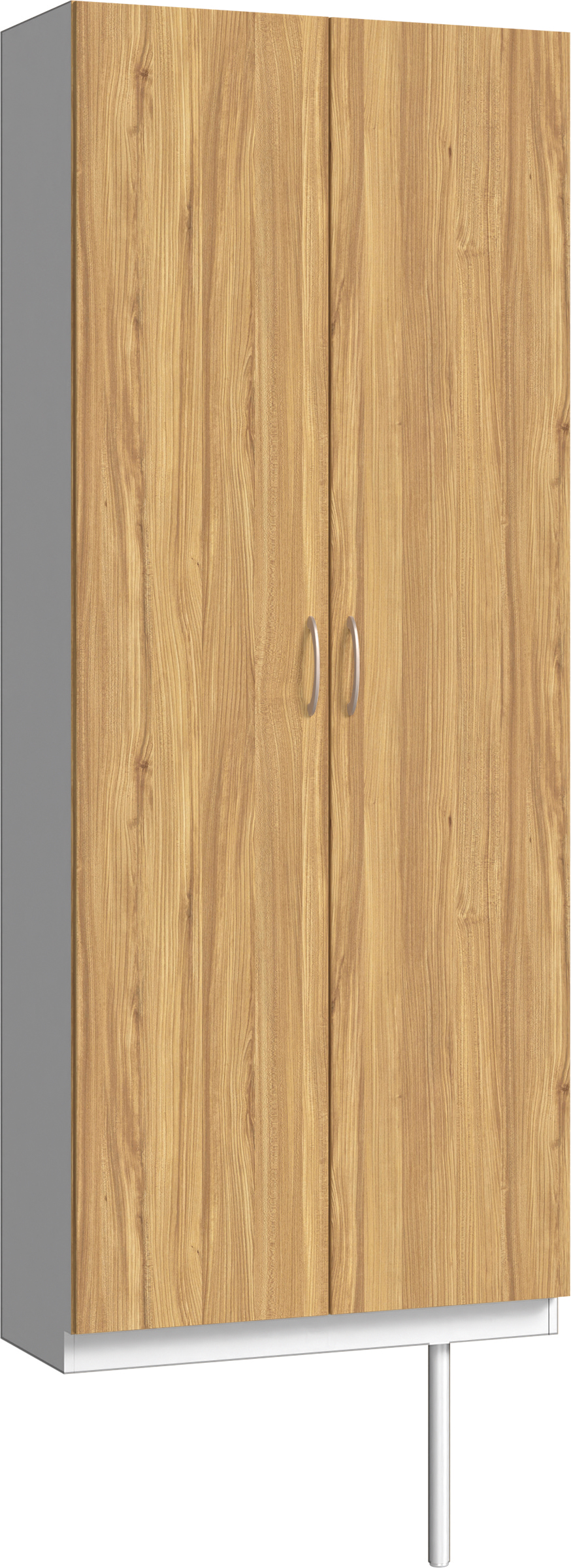 玄関収納　イエリア　開き戸ユニット　フラット　Ｓ２７　トールＰＬＡＮ　シューズ収納　パネル扉　８００幅　〈シナモンブラウン柄〉　ハンドルラウンド型〈Ｔシルバー色〉