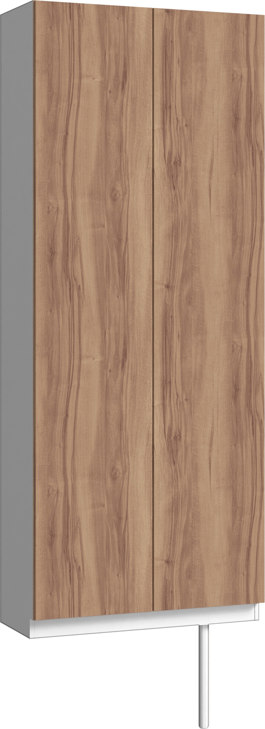 玄関収納　イエリア　開き戸ユニット　フラット　Ｓ２７　トールＰＬＡＮ　シューズ収納　パネル扉　８００幅　〈バームブラウン柄〉　ハンドルレス