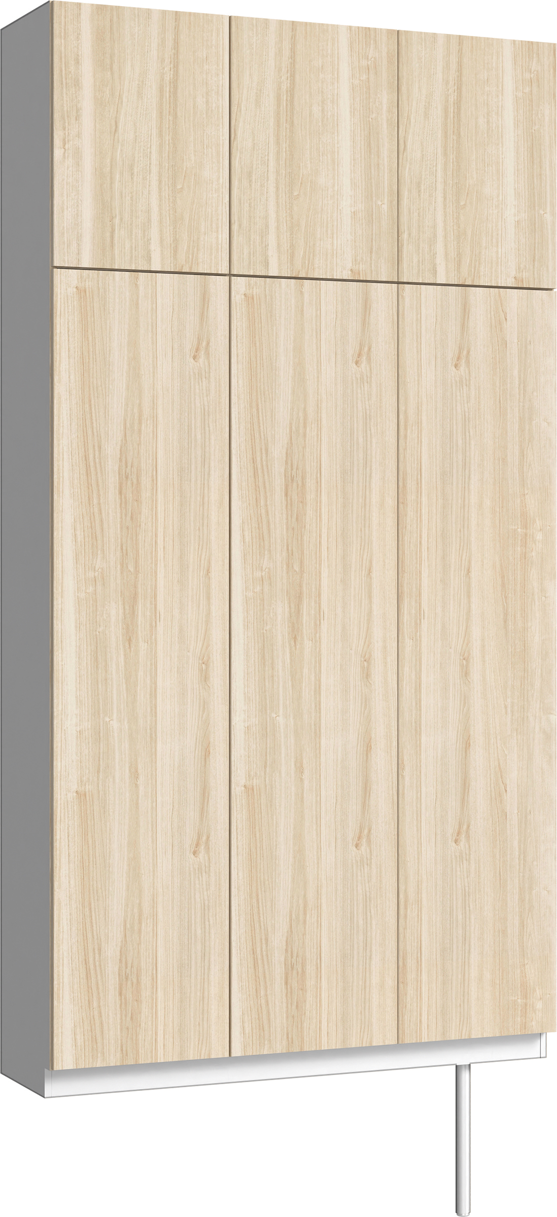 玄関収納　イエリア　開き戸ユニット　フラット　Ｓ３０　トールＰＬＡＮ　シューズ収納　パネル扉　１２００幅　〈コットンベージュ柄〉　ハンドルレス