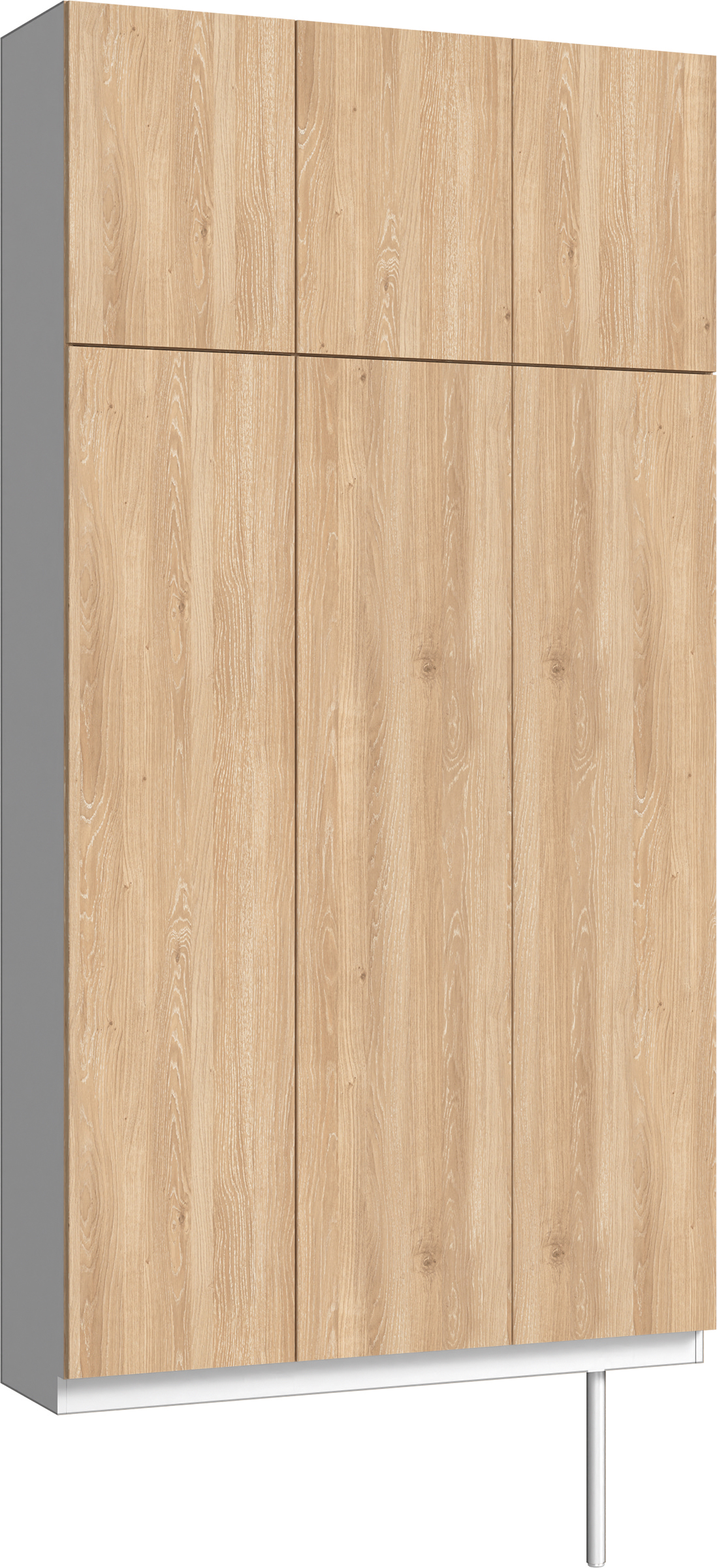 玄関収納　イエリア　開き戸ユニット　フラット　Ｓ３０　トールＰＬＡＮ　シューズ収納　パネル扉　１２００幅　〈ミルキーオーカー柄〉　ハンドルレス